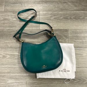 Coach Nomad Hobo Purse, Jewel Green